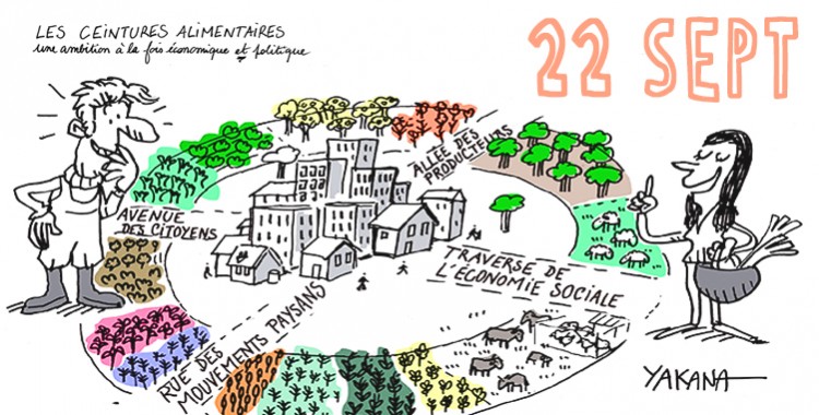 Lancement festif · ceinture alimentaire Charleroi